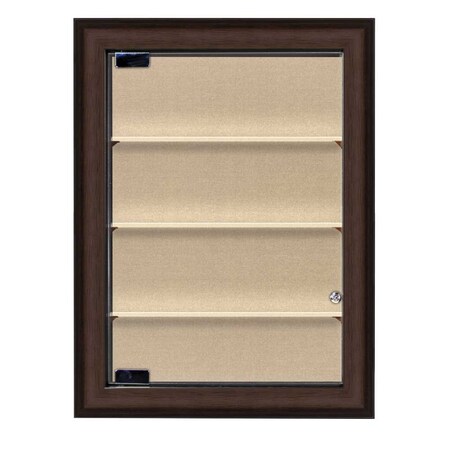 United Visual Products Outdoor Enclosed Combo Board, 42"x32", White Frame/Blue & Keylime UVCB4232ODW-BLUE-KEYLIME